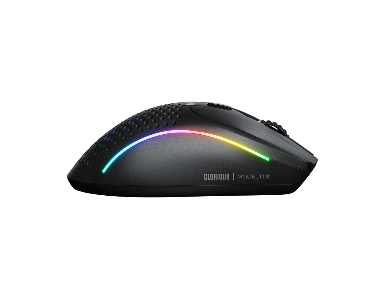 Glorious Model D 2 Wireless - Mattsvart