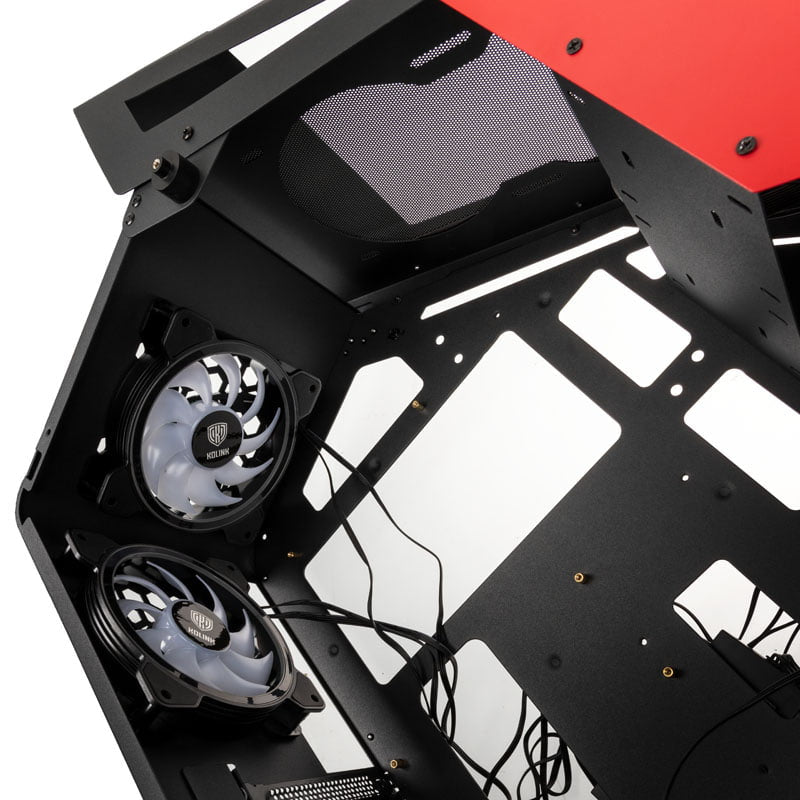 Kolink Big Chungus Hench Edition Midi Tower ARGB Showcase - Svart