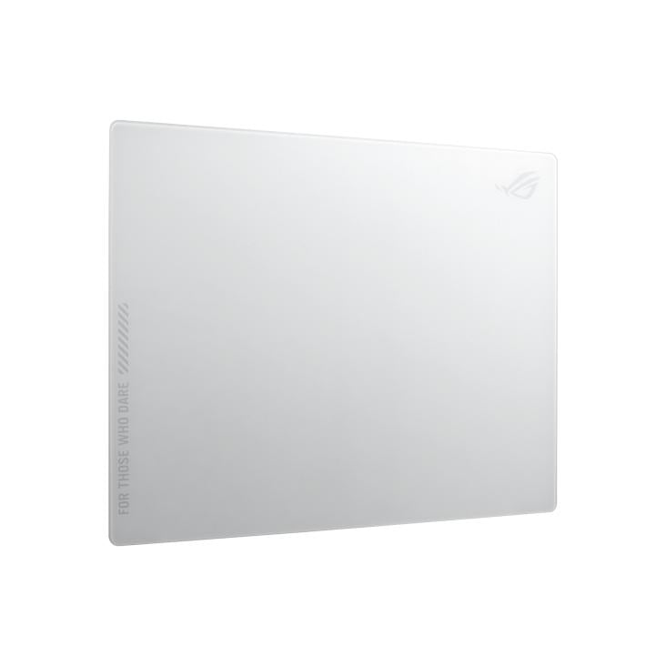 ASUS ROG Moonstone Ace L Tempered Glass Mousepad - White