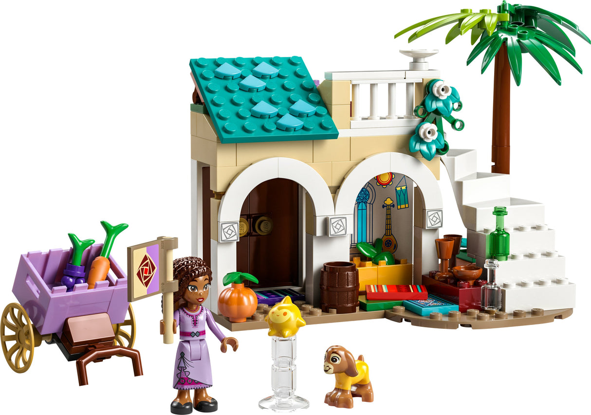 LEGO 43223 Disney önskar Asha I Rosornas Stad, Byggsats