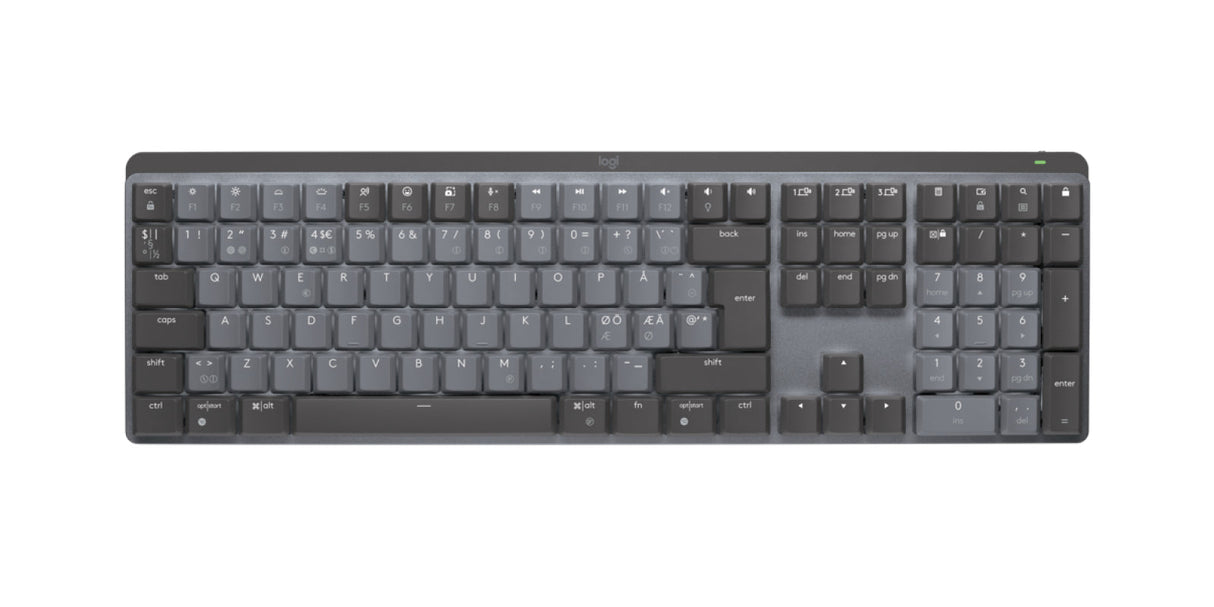 Logitech Master Series MX Mekaniskt Tangentbord Mekaniskt Ja Wireless Nordic (danska/finska/norska/svenska)
