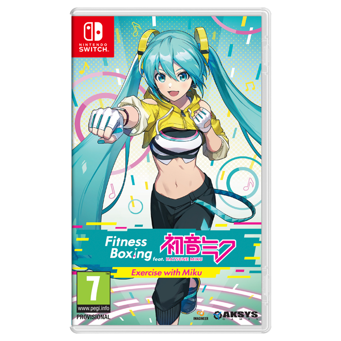 Fitness Boxing feat. HATSUNE MIKU – omslag til Nintendo Switch