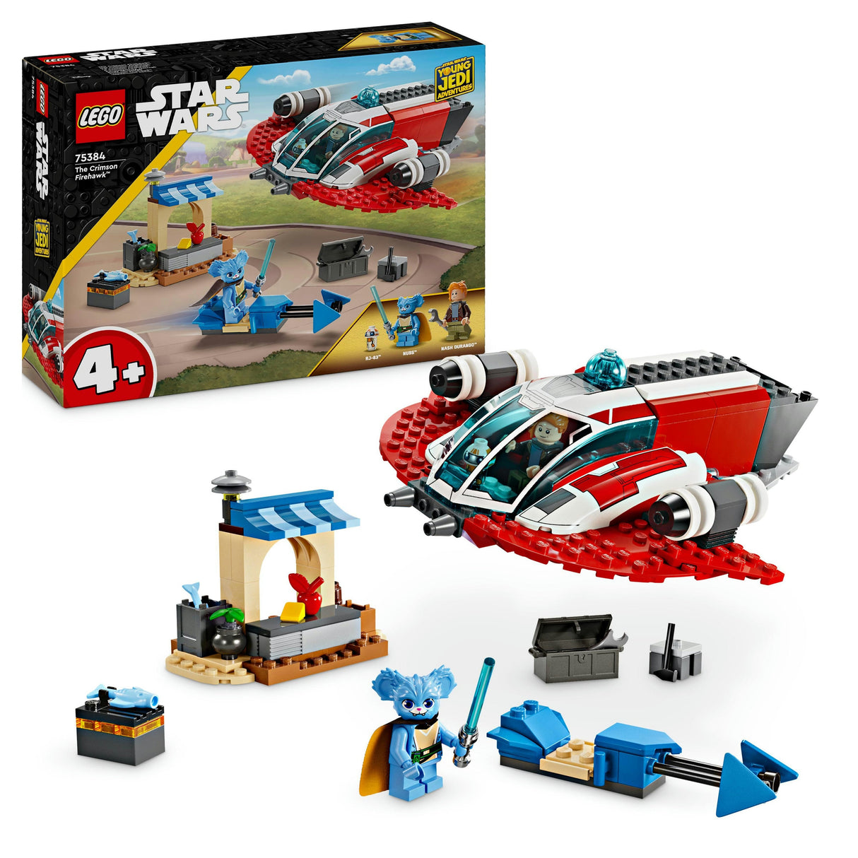 LEGO 75384 Star Wars The Crimson Firehawk, Byggleksak
