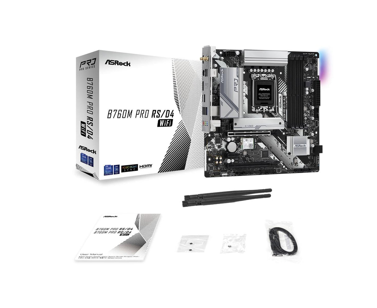ASRock B760M PRO RS WIFI DDR4