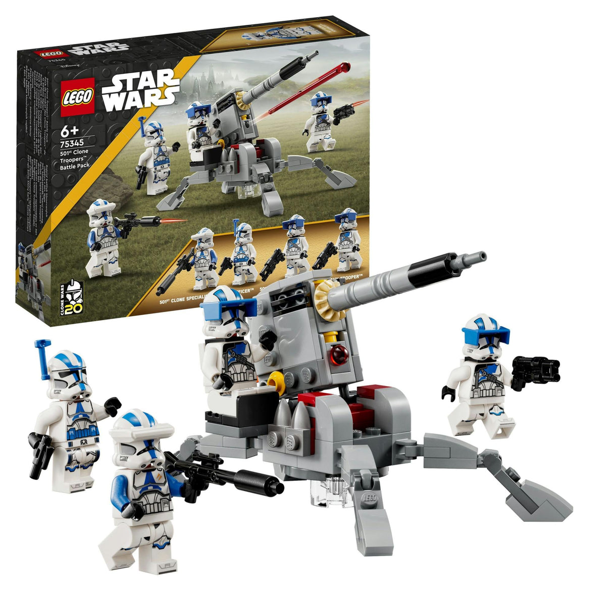 LEGO Star Wars - 501st Clone Troopers™ Battle Pack 75345