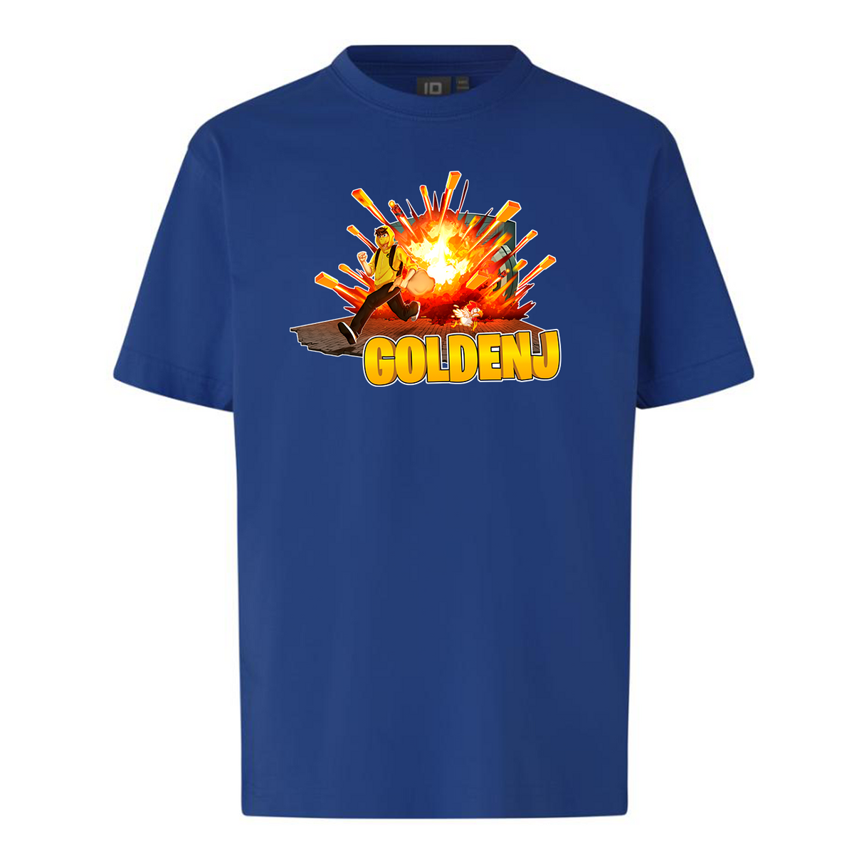 GoldenJ Vault Tee - Blå