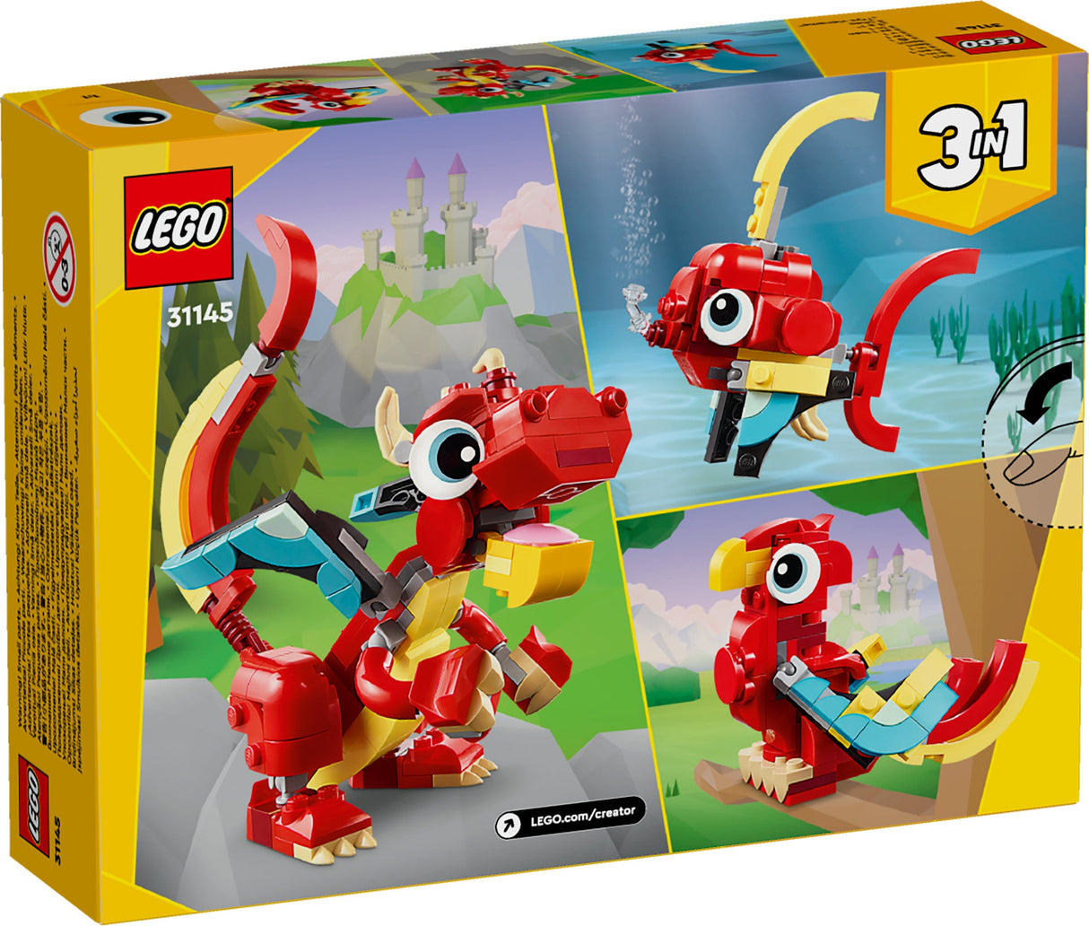 LEGO Creator - Red Drake (31145)