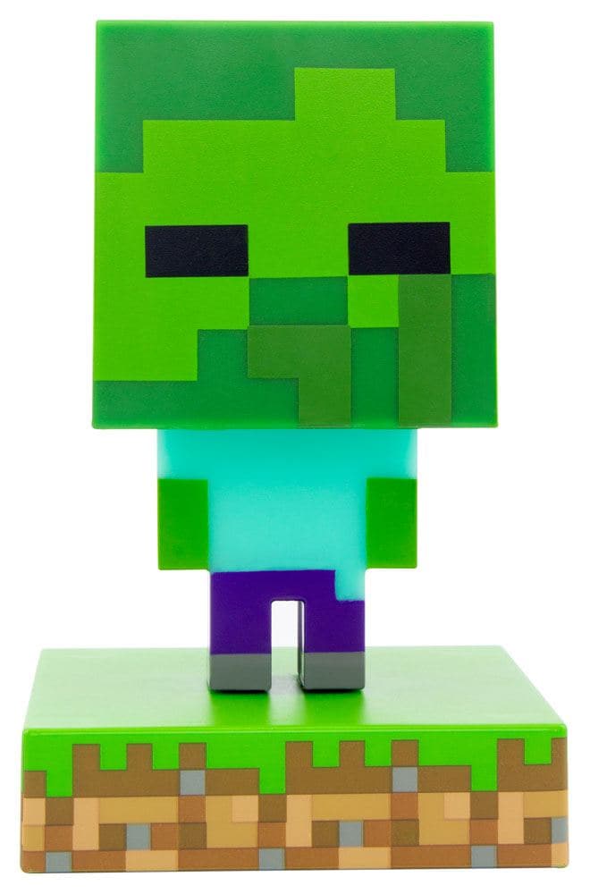 Minecraft 3D-ikon Ljus Zombie