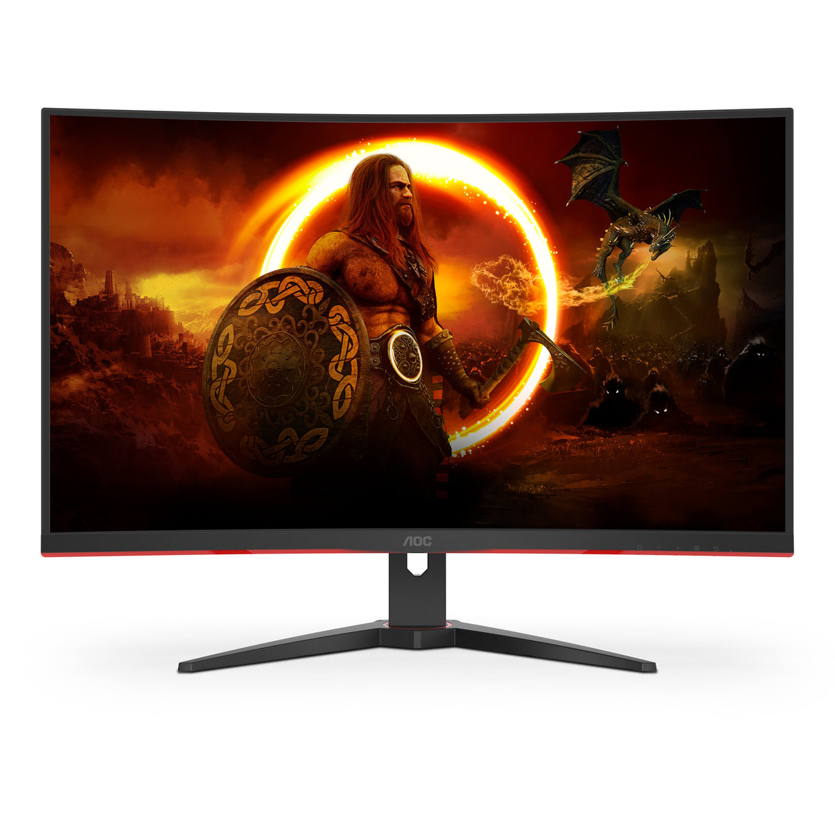 AOC Gaming CQ32G2SE/BK 32 2560 X 1440 HDMI DisplayPort 165Hz