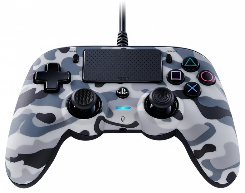 Nacon Compact Controller (Camo Grey)