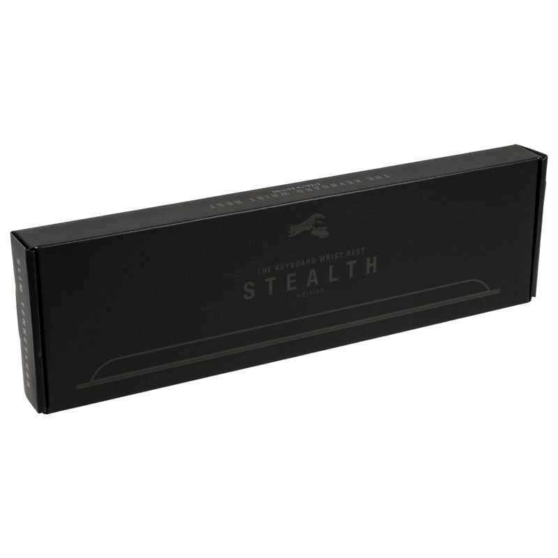 Glorious - Stealth Wrist rest Slim - TKL, Svart