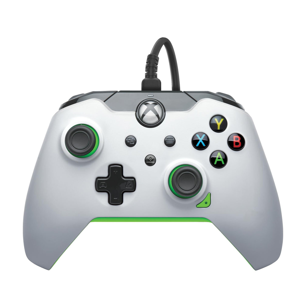 PDP Wired Controller Xbox Series X White - Neon (grön)