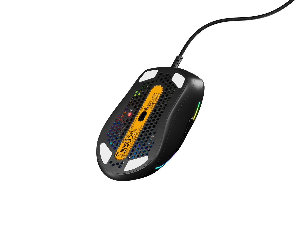 Glorious Model D 2 Cabled - Mattsvart