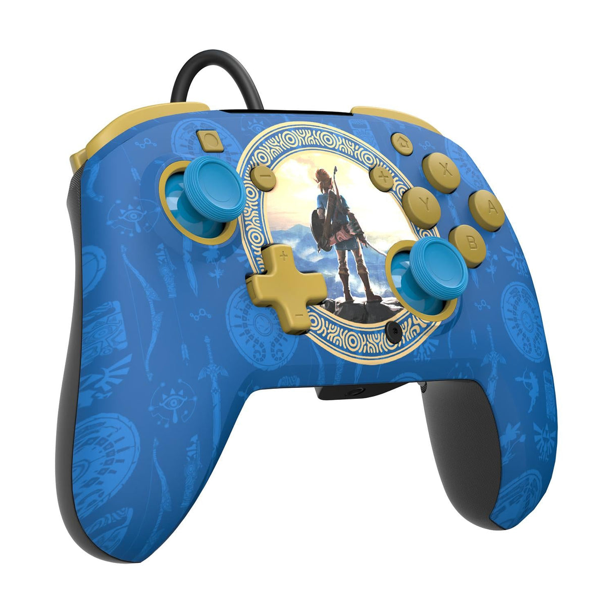 PDP Rematch Wired Controller - Hyrule Blue