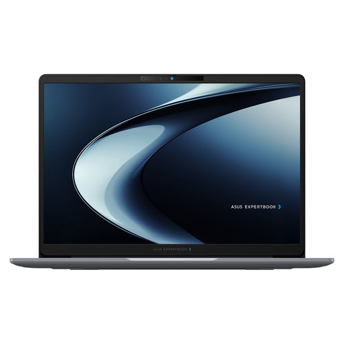ASUS ExpertBook P3 G1 P3406CCA-LY0426 – set forfra (vinkel 2); tastaturlayout illustrativt
