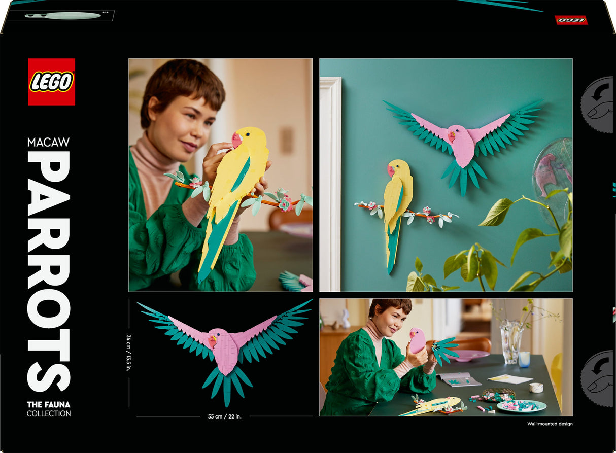 LEGO ART - The Fauna Collection - Ara Papegoja (31211)