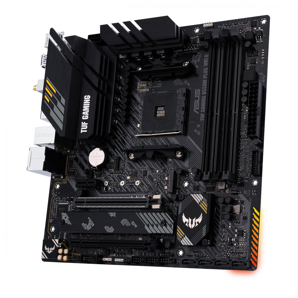 ASUS TUF GAMING B550M-PLUS (WI-FI) II (mATX, B550, AM4) ASUS