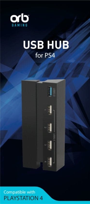 Playstation 4 USB-hubb