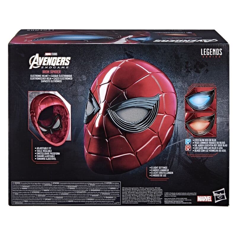 Marvel Spiderman Helmet 1:1 Elektronisk Hjälm