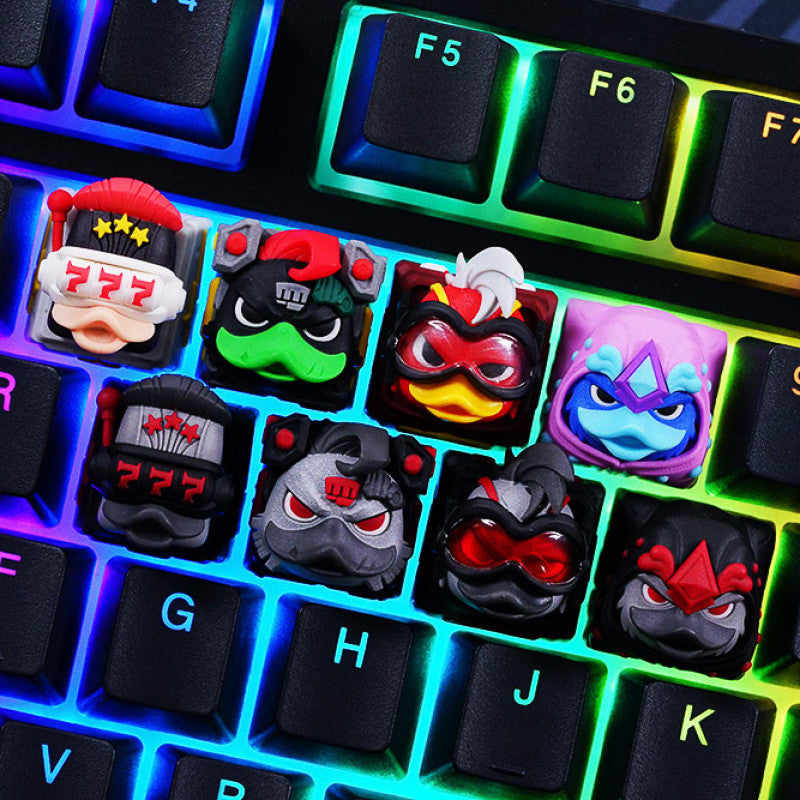 Ducky X Hotkeys Ducky League Lucky - Dark Edition