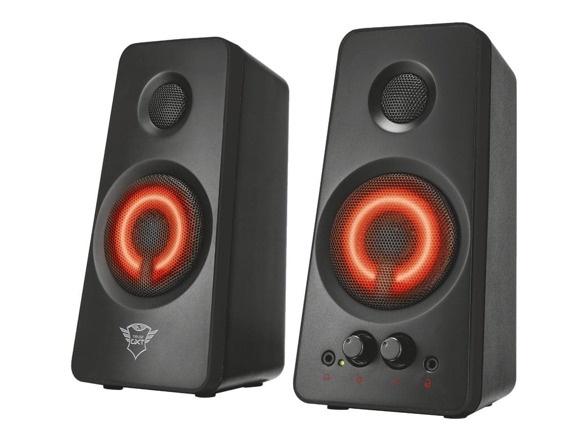 Trust GXT 608 Upplysta Högtalare Svart