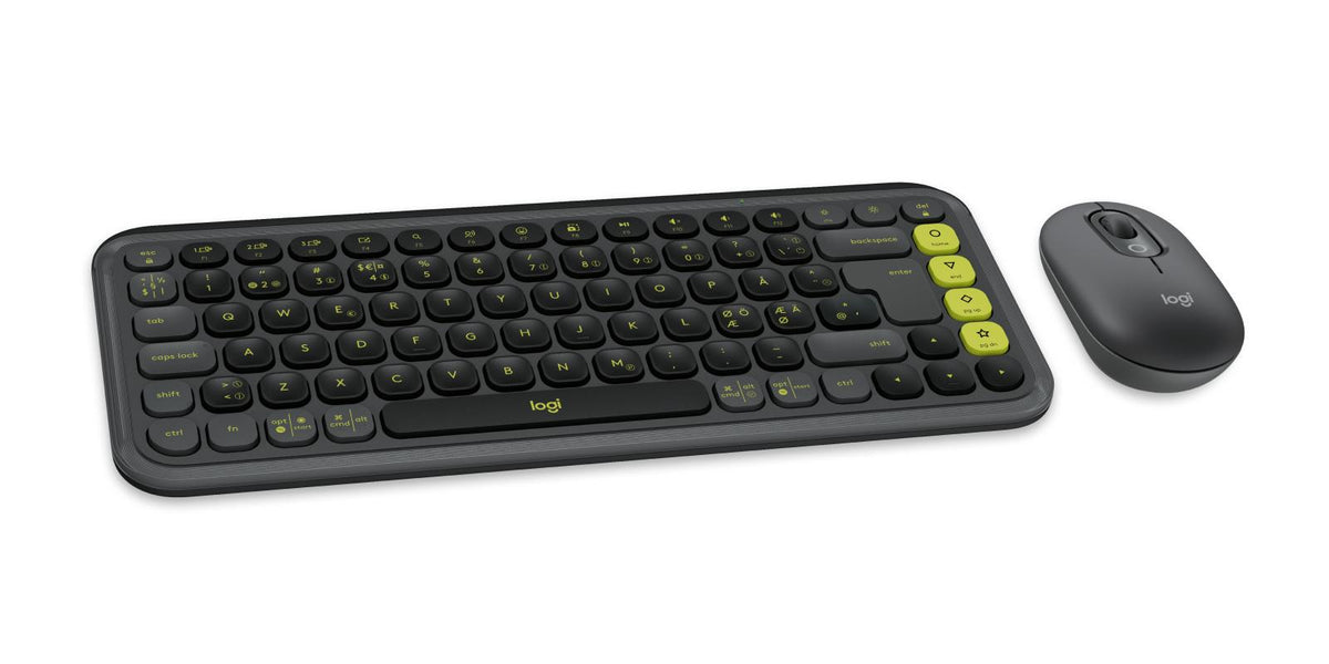Logitech - Pop Icon Combo Nordic - Graphite Logitech