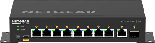 NETGEAR M4250-9G1F-PoE+ switch – GSM4210PD – produktbillede