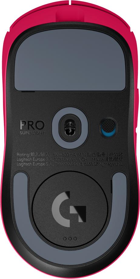 Logitech - G PRO X SUPERLIGHT 2 LIGHTSPEED Spelmus, Magenta