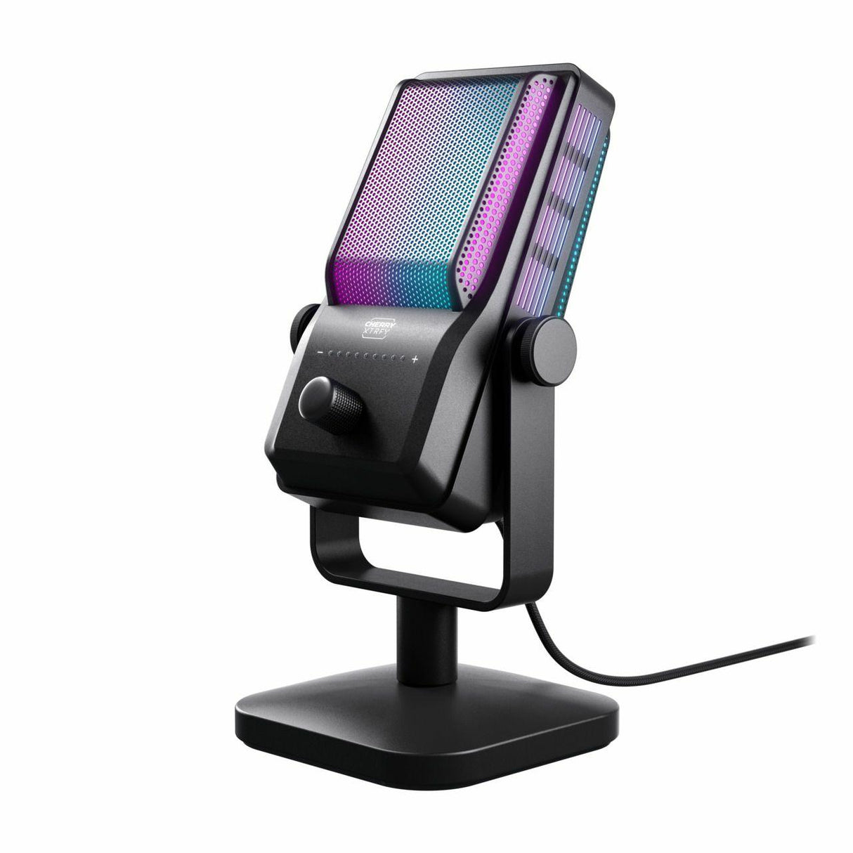 Cherry Xtrfy NGALE R, Premium USB-mikrofon, RGB, Svart