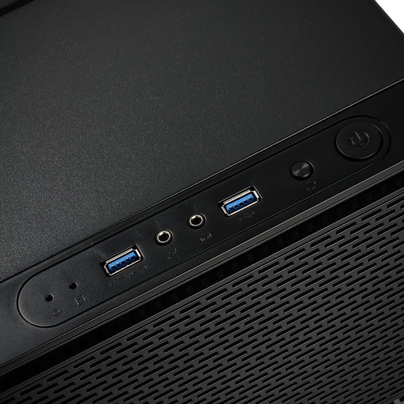 Kolink Satellite Mini-ITX- / Micro-ATX Cube - Svart