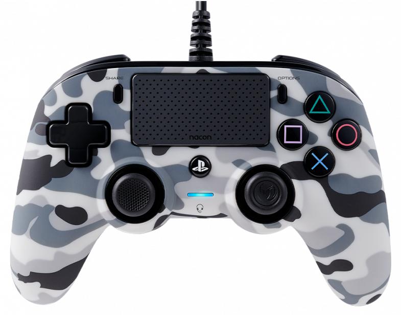 Nacon Compact Controller (Camo Grey)