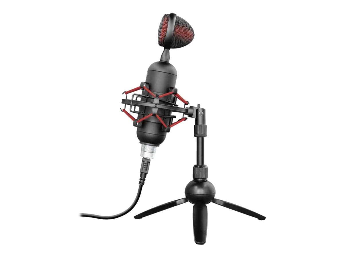 Trust Gaming GXT 244 Buzz Mikrofonkabel Svart Röd