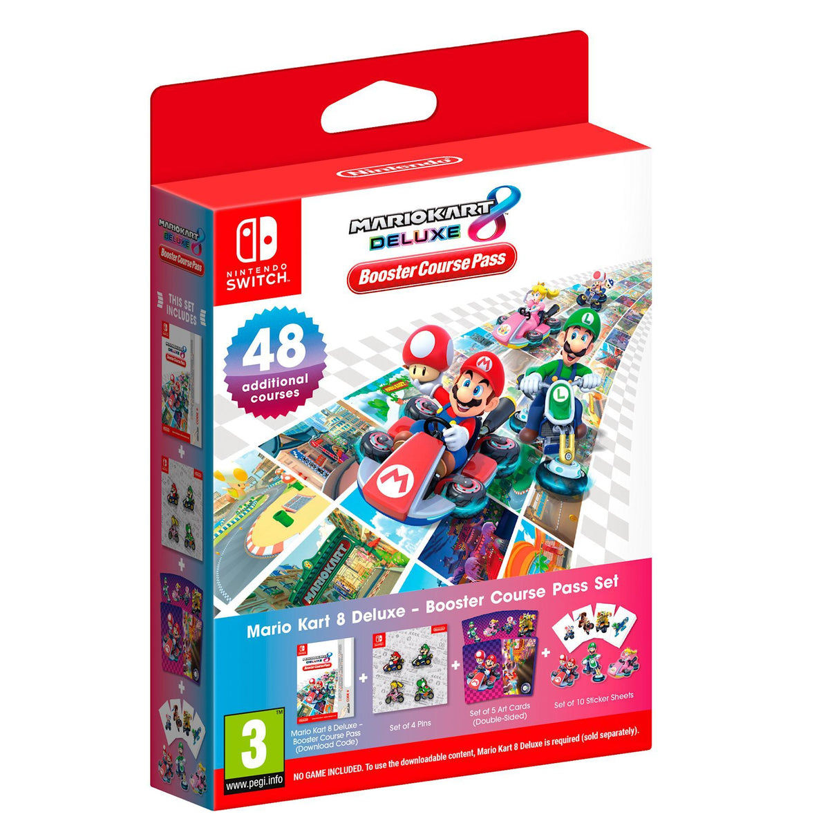 Mario Kart 8 Deluxe Booster Course Pass (Kod i en låda) - Nintendo Switch