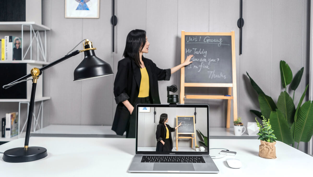 OBSBOT Tiny Webcam 1920 X 1080 Pixlar USB Svart