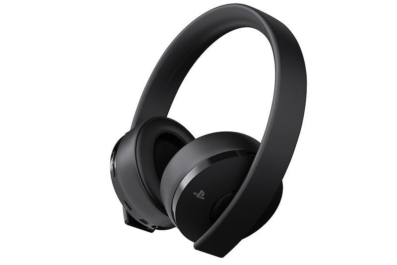 Sony Gold Wireless Headset – trådløst gaming-headset – sort – produktdetalje 3