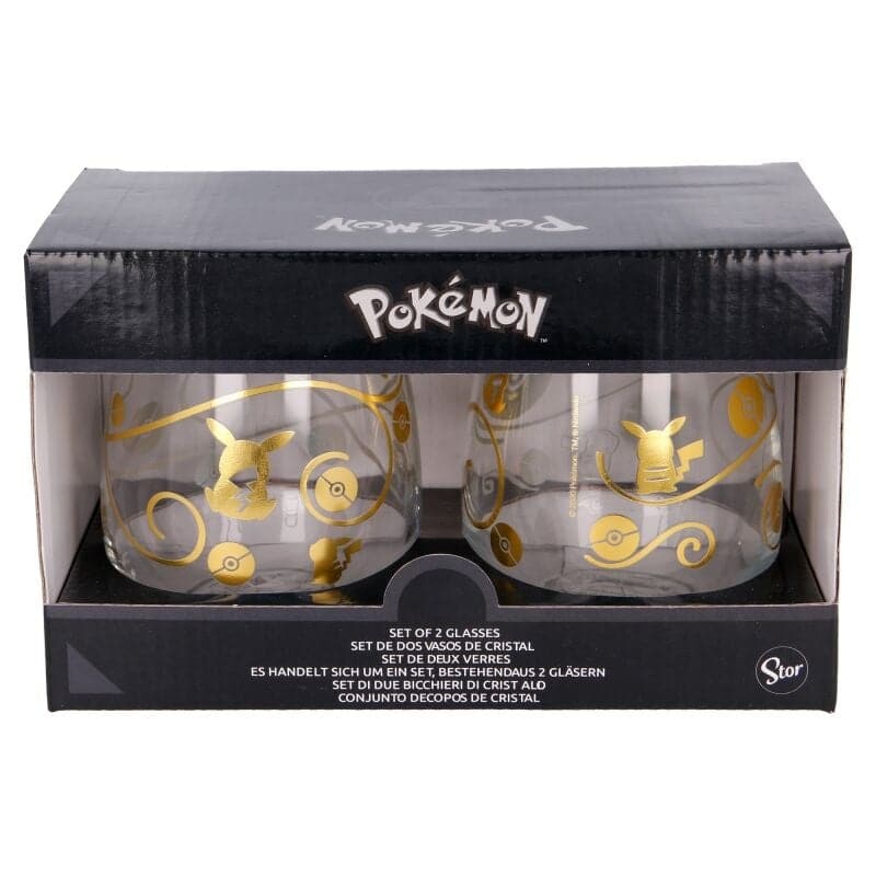 2 Glas Set Pokémon