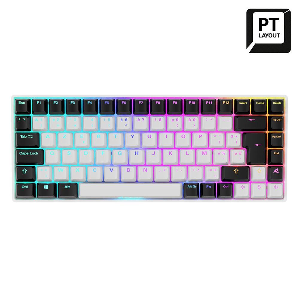 Sharkoon SGK50 S3 White, Gateron Yellow Sharkoon