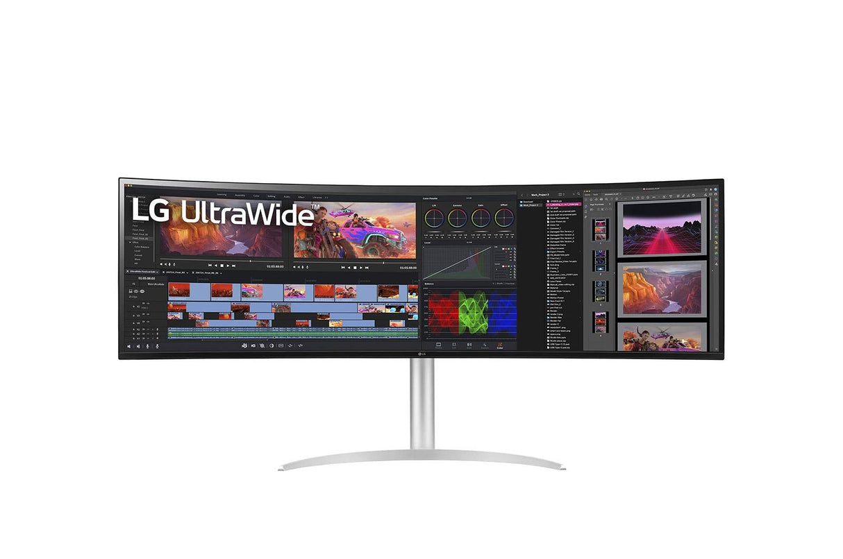 LG 49WQ95X-W 49 5120 X 1440 (UltraWide) HDMI DisplayPort USB-C 144Hz Dockningsskärm