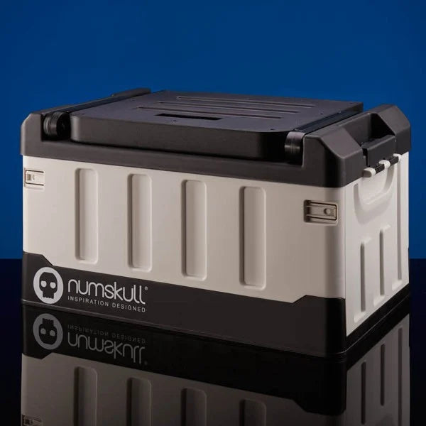 Numskull Officiell PS5-inspirerad Sovrumsförvaringslåda Med Hopfällbar Stol