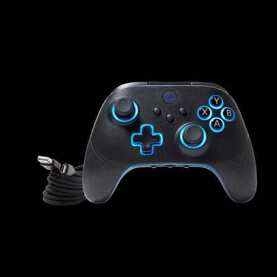 PowerA Pc/Cloud Trådlös Handkontroll Med Lumectra - Svart (PC/moln)