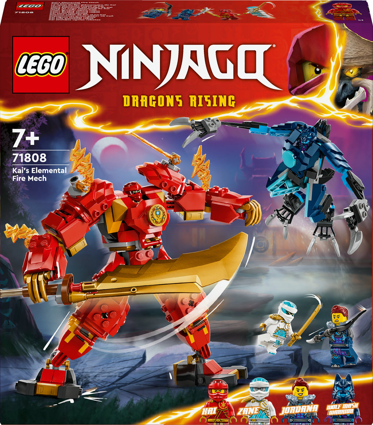 LEGO 71808 Ninjago Kai's Fire Mech, Byggleksaksväska