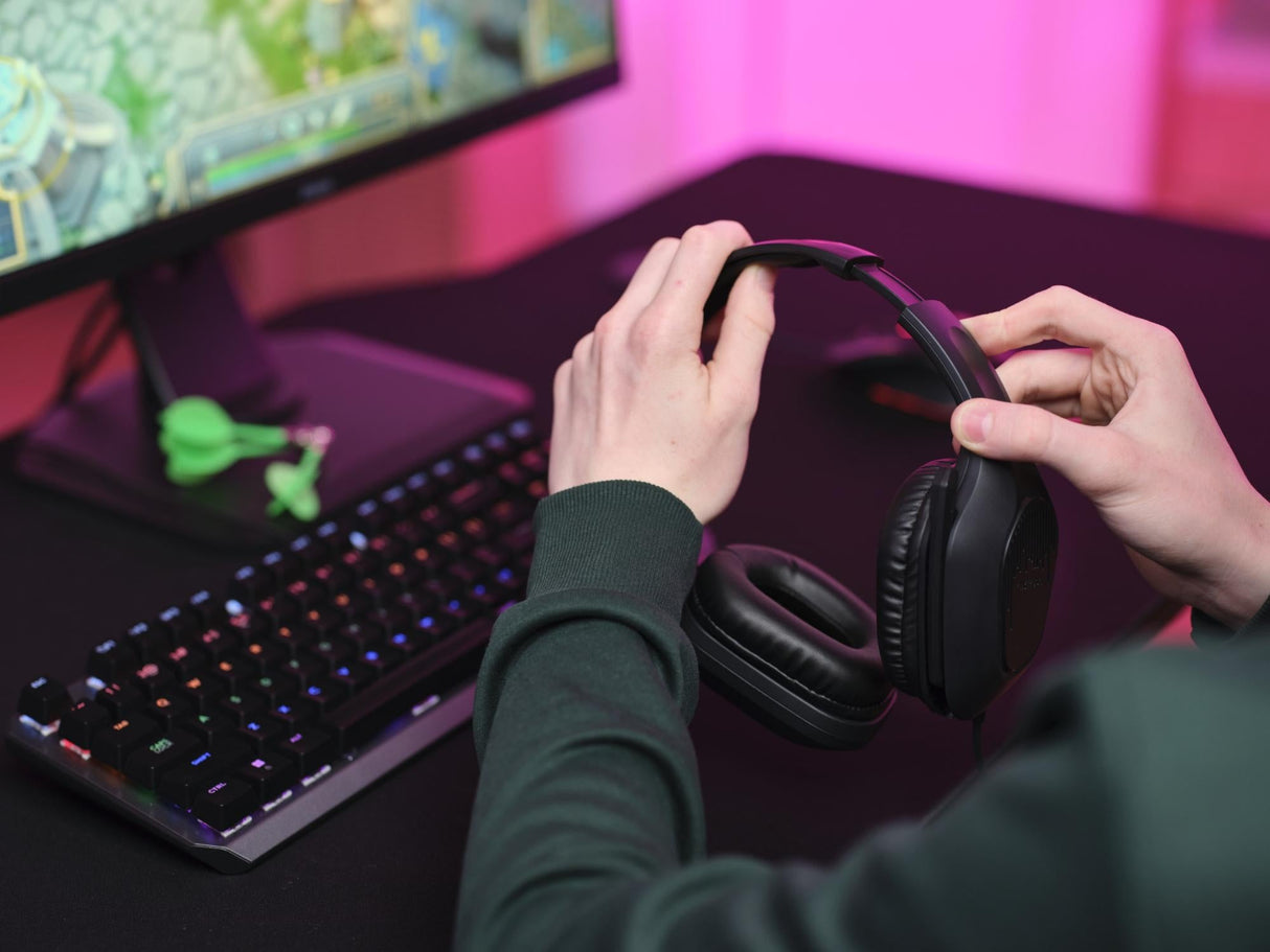 TRUST GXT415 ZIROX HEADSET - SVART