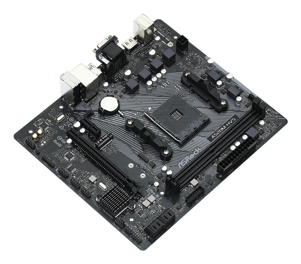 ASROCK A520M-HVS (AM4) (D) Asrock
