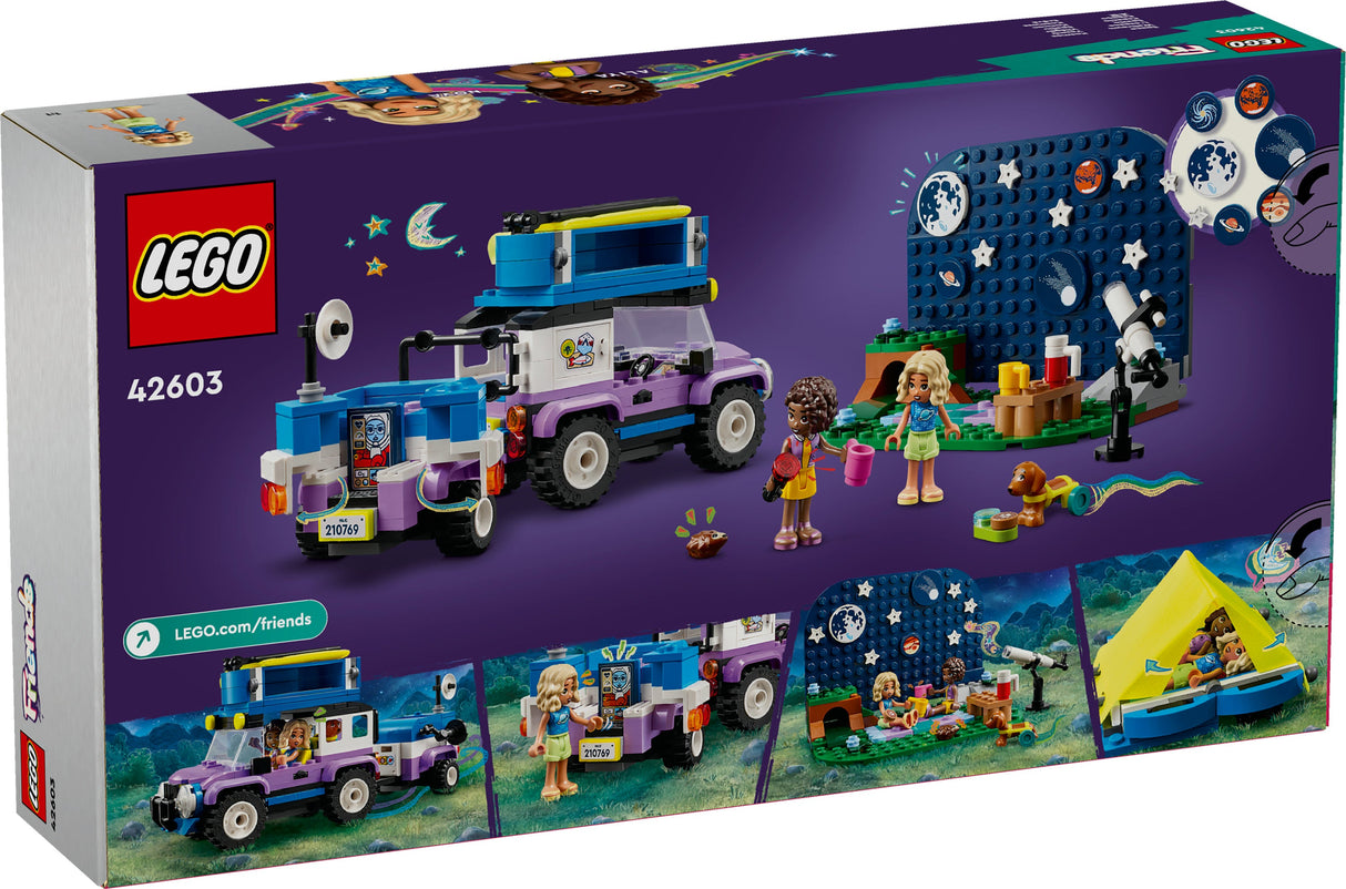 LEGO 42603 Friends Stargazer Byggsats För Campingfordon