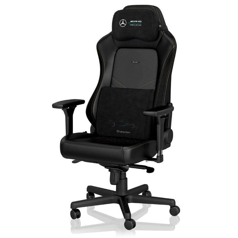 Noblechairs Memory Foam-kuddset För Spelstol Mercedes-AMG Petronas Formula One Team Edition