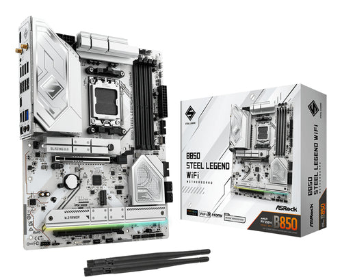 ASRock B850 Steel Legend WiFi bundkort - produktbillede 1