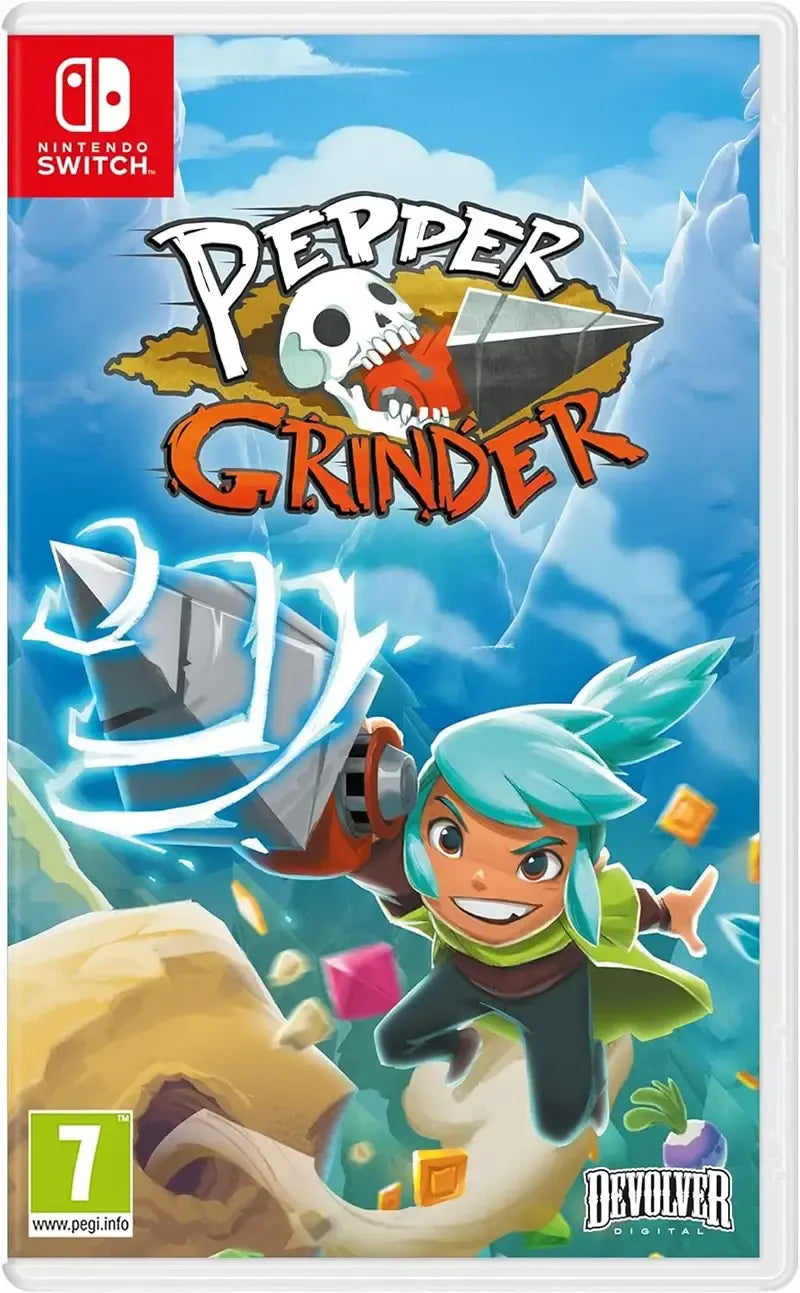 Pepper Grinder Nintendo Switch – Emballage