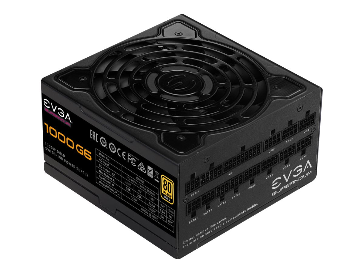 PSU EVGA Supernova G6 1000W, Guld