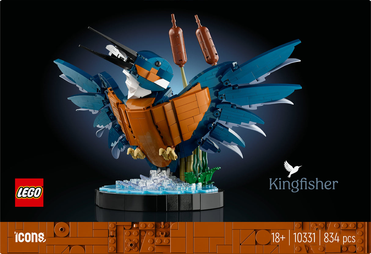 LEGO 10331 Ikoner Kungsfiskare, Byggleksak