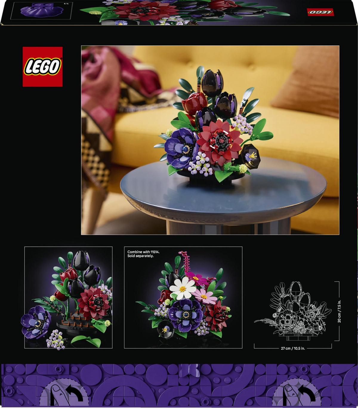 LEGO - Botanicals - Dark Flower Arrangement (11513) LEGO